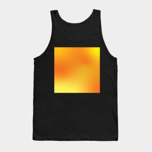 Yellow and Orange Golden Gradient Tank Top